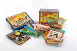 ASSORTED JUVENILIA, including Beano & Dandy comics 168x approx., Enid Blyton 'Noddy' titles 28x, and