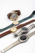 VINTAGE & FASHION WATCHES, including vintage Watex antimagnetic watch, Vintage MuDu Doublematic