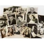 ASSORTED HOLLYWOOD PUBLICITY/FAN PHOTOGRAPHS, some with facsimile signatures, including Jane