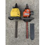 PETROL POWERED HEDGE TRIMMERS (2) - McCulloch Virginia MH542 P and Husqvarna 18H