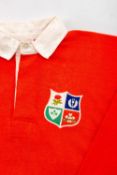 MERVYN DAVIES | BRITISH LIONS 1974 1974 British Lions jersey match-worn by Mervyn Davies in the