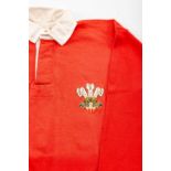 JONATHAN DAVIES | WALES c.1988 International Wales Rugby Union jersey, late 1980s, believed match-