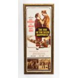THE INN OF THE SIXTH HAPPINESS ORIGINAL 1959 FILM POSTER, starring Ingrid Bergman and Robert