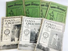 CRICKET PERIODICALS, including 'The Book of Cricket - A New Gallery of Famous Players', c. 1900,