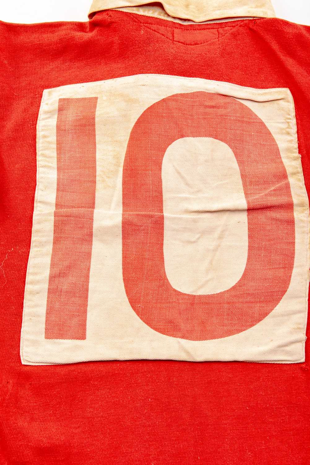 PHIL BENNETT | LLANELLI Rugby Union jersey No. 10 believed to have been worn by the great Phil - Image 2 of 2