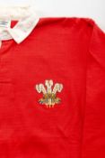 STEVE FORD | WALES JERSEY 1990 Traditional Wales International unusued sub jersey No.16. by Umbro.