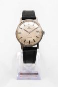 OMEGA GENEVE STAINLESS STEEL WRISTWATCH, c.1970, Ref. 136.070 Cal. 613 manual wind 17J movement,