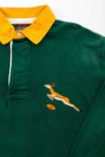 MOANER VAN HEERDEN | SOUTH AFRICA SPRINGBOKS 1974 South Africa rugby union test jersey match-worn by