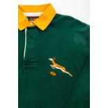 MOANER VAN HEERDEN | SOUTH AFRICA SPRINGBOKS 1974 South Africa rugby union test jersey match-worn by