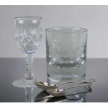 HIS ROYAL HIGHNESS PRINCE CHARLES THE PRINCE OF WALES GLASS & SILVER, comprising a Brierley