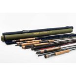 ASSORTED FISHING RODS, including Airflo delta plus 10ft, Airflo Delta Classic 9ft , Enigma EMG,