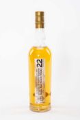 RARE TOMATIN 22YO SINGLE CASK SCOTCH WHISKY, 70cl, limited to only 289 bottles, exclusively selected