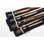 ASSORTED HARDY BROTHERS FLY RODS, comprising 'Invincible' fly rod, 'The Palakona', split cane,