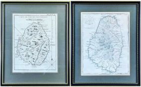 SAINT VINCENT. Bellin (Jacques Nicolas), Carte de L'Isle de Saint Vincent, c. 1764, engraved map,