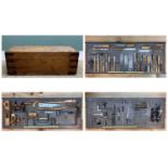 GOOD COLLECTION OF VINTAGE & ANTIQUE WOODWORKING/CABINET MAKER'S TOOLS, including chisels, planes,