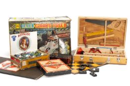 ASSORTED TOYS & GAMES, including Scalextric Grand Prix 8 (boxed), vintage Monopoly, dominos,