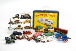 ASSORTED DIE-CAST TOY VEHICLES, including Dinky Super Toys Foden flat-bed truck, Dinky