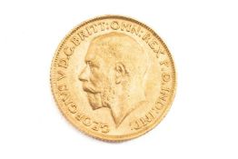 GEORGE V GOLD SOVEREIGN, 1912, 8.0gms Provenance: private collection Ceredigion