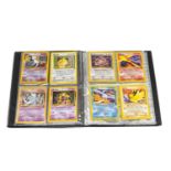 SMALL POKEMON FOLDER CONTAINING VARIOUS PROMO POKEMON CARDS, including MewTwo, Dragonite, Moltres