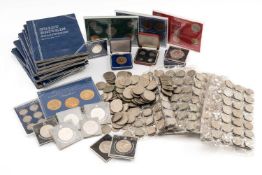 LARGE QUANTITY OF MAINLY GB COINAGE, predominantly 20th century to include, part GB album