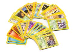 POKEMON GYM CHALLENGE CARDS PART SET, including 7/132 Giovanni's Nidoking, 22/132 Brock's Dugtrio,