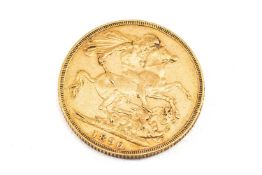 VICTORIAN GOLD SOVEREIGN, 1890, Jubilee head, 7.9gms Provenance: private collection Ceredigion