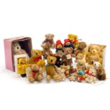 ASSORTED SMALL BEARS/MINIATURE TEDDY BEARS, including Winnie the Pooh, Paddington, etc. (qty)