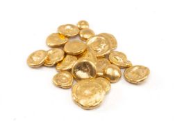 BETWEEN 4.0 & 4.1GMS OF PURE WELSH GOLD FROM THE ST. DAVIDS MINE refined to believed 24 carat