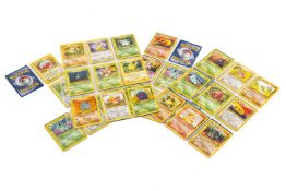 POKEMON JUNGLE PART SET, in plastic pockets, including 5/64 Kangaskhan, 7/64 Nidoqueen, 9/64