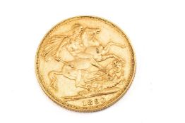 VICTORIAN GOLD SOVEREIGN, 1890, Jubilee head, 7.9gms Provenance: private collection Ceredigion