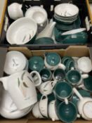 DENBY GREENWHEAT BREAKFAST, DINNER & TEAWARE - a very large quantity, approximately 80 pieces