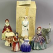 COALPORT LIMITED EDITION FIGURINE, FROM 400 - Staff Nurse produced exclusively for Manchester