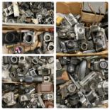CAMERAS & ACCESSORIES, SPARES/REPAIRS - a large collection including camera bodies, lenses and other