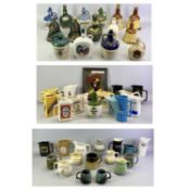 BREWERYANA - a large collection of whisky advertising jugs and decanters, various makers, mainly