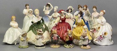 ROYAL DOULTON FIGURINES, a collection of 13 - Barbara HN2962, Buttercup HN2399, Helen HN3601,