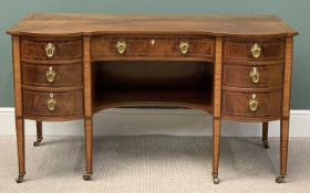 GOOD QUALITY LADY'S WRITING DESK - the locks stamped "Waring & Gillow, London, Liverpool & Paris",