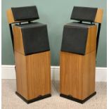 HI-FI EQUIPMENT - NAIM AUDIO LTD 2 x SBL floorstanding speakers with top speaker recline, 87cms H