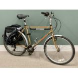 ORBIT CARAWAY BICYCLE, multi gear with rear panniers, 22-inch frame, 160cms approximate overall L