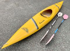 MADSPORT COMANCHE KAYAK WITH PADDLES, 400cms L, 60cms W