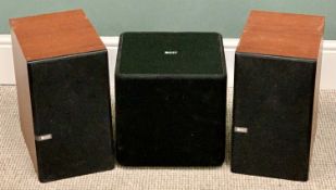 HI-FI EQUIPMENT - KEF cube-1 and KEF Q300 pair of speakers, KEF SPEAKER, product no. HTF7003
