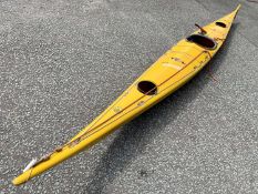 NORDKAPP VALLEY SEA KAYAK WITH PADDLES & ACCESSORIES, 540cms L, 55cms W