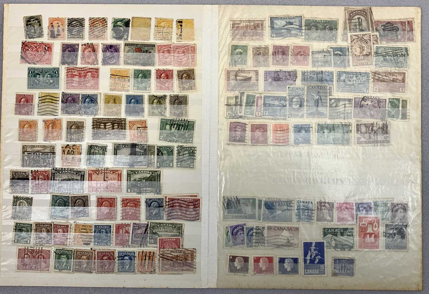 STAMP COLLECTION - including album of world stamps, two Adelphi albums of stamps, mainly British - Image 5 of 6