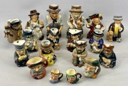 ROYAL DOULTON & OTHER CHARACTER JUGS - a large parcel, approx 18