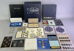 BRITISH, COMMONWEALTH & CONTINENTAL COIN COLLECTION - including British uncirculated coin packs (