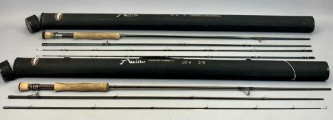 AIRFLO AIRLIT NAN-TEC 10FT # 7/8 FLY ROD & TUBE and a Greys G R X 10ft # 7/8 fly rod and tube