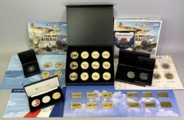 WESTMINSTER, JUBILEE MINT & OTHER WORLD WAR 2 RELATED COINS COLLECTION - comprising a boxed set of