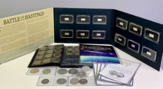 BRITISH & CONTINENTAL SILVER & OTHER COIN COLLECTION - comprising Westminster Battle of Hastings