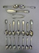 CHESTER & EXETER SILVER FLATWARE - 10 and 8 pieces respectively, the Chester includes 7 x Golf