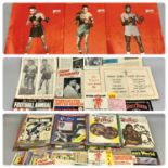 BOXING INTEREST - 'The Ring', British Edition, approximately 58 Editions, 1950s, six copies of the