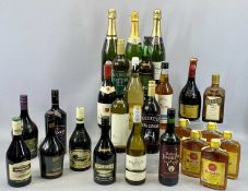 ALCOHOL - quantity of bottles of wine, brandy, champagne, ETC (approx 25 bottles)